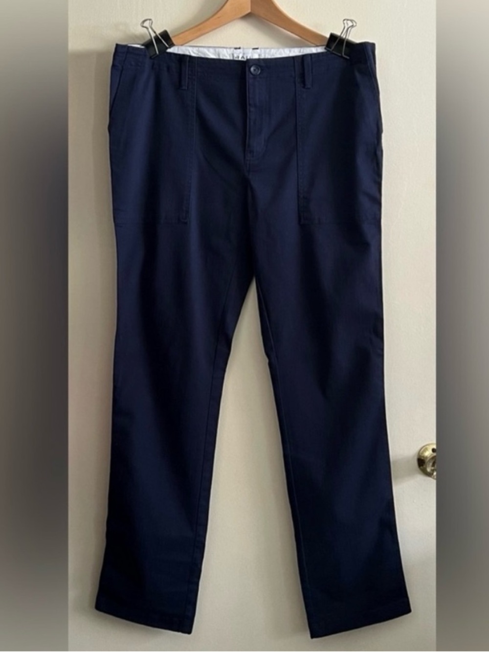 NORDSTROM The Rail Navy Blue Chinos NWOT